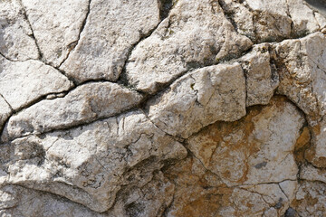 Wall Mural - Stones grey texture and background. Rock texture