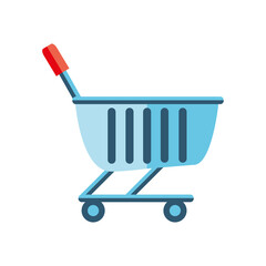 Wall Mural - shopping cart icon