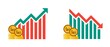 Romanian Leu Currency Fluctuation Illustrations