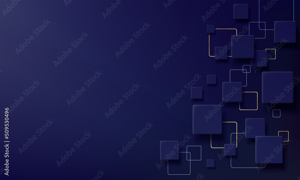 Abstract template dark luxury premium background with luxury square ...