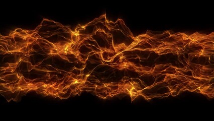 Wall Mural - abstract scientific fantasy background light energy waves forms circling and fluctuation shiny parti