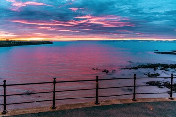 Poster - The Headland, Hartlepool, north east England, UK