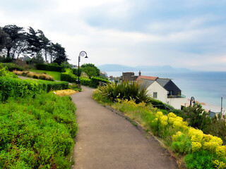 Langmoor Gardens Overlook at Lyme Regis Dorset