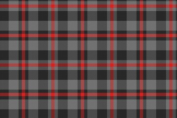 Poster - bright red checkered lines on black gray squares pattern background modern fabric seamless texture for gingham, plaid, tablecloths, shirts, tartan, clothes, dresses, bedding, blankets