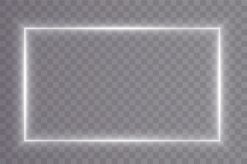 collection of futuristic hud light white frame. hud png. technological background. light glass white