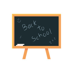 Sticker - back to school chalkboard