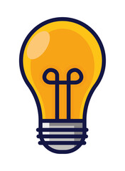 Canvas Print - light bulb icon