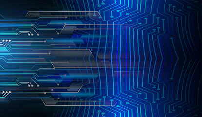 cyber circuit future technology concept background
