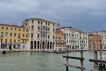 Sticker - Venise. Palais au bord du Grand Canal.