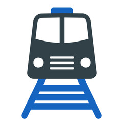 Sticker - Train Icon Design