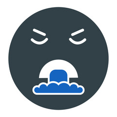 Poster - Vomiting Emoji Icon Design