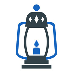 Sticker - Lantern Icon Design