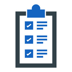 Canvas Print - Checklist Icon Design