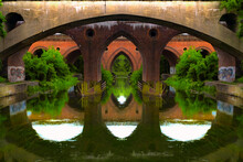 Old Bridges Over The River, Bydgoszcz, Brda