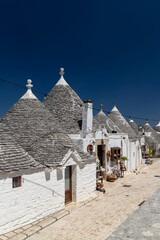 Sticker - Trulli houses in Alberobello, UNESCO site, Apulia region, Italy