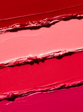 Lipsticks Smears Abstract Fashion Background