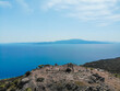   landscape of Athena temple in Assos. Aerial view of the ruins  in the ancient city of Assos. Behramkale, Canakkale, Turkey