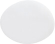 Blank white paper sticker label isolated