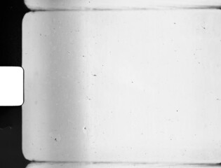 Wall Mural - blank or empty super 8 film texture