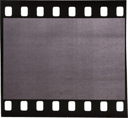 Wall Mural - old fashioned 35mm filmstrip or dia slide texture isolated