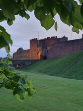 Medieval Castle In Carlisle Of Northern England
