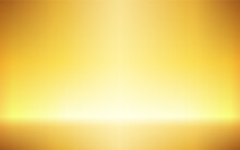 Abstract Gold Yellow Orange Background With Rays