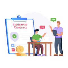 Wall Mural - Insurance Agent 