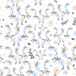 © Abdul Qaiyoom - Pastel Color Seamless Floral Pattern Background.