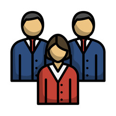 Poster - Corporate Team Icon