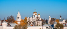 Intercession Cathedral Of Intercession (Pokrovsky) Convent In Suzdal, Russia.