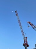 Fototapeta  - crane on a construction site