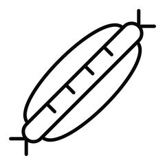 Sticker - Sausage Icon Style