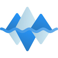 Sticker - Iceberg Landscape Icon