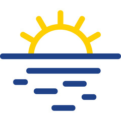 Poster - Sunrise Landscape Icon