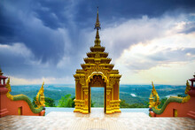 Wat Phra That Doi Phra Chan In Lampang, Thailand