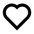 © TukTuk Design - Heart shape icon vector symbol for creative graphic design ui element in a pictogram illustration