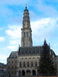 Arras, December 2017 - Visit of the beautiful city of Arras, view on the belfry