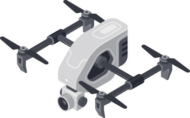 Wall Mural - unmanned aircraft drone