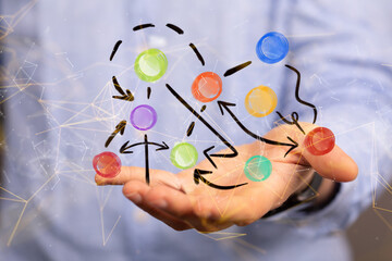 people network structure hr - human resources management and recruitment