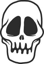 Skull Head Tattoo Illustrations