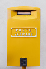 Yellow Vatican Post Office Box