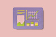 © Yaroslav Danylchenko/Stocksy - Business diagram layout