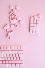 Papercraft Keypad And Buttons