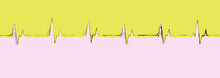 Minimal Soft Textured Imprint Of Heartbeat Pulse Wave
