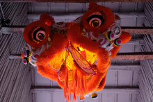 Chinese Traditional Handmade Lion Head Chandelier