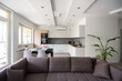 © Hernandez & Sorokina/Stocksy - Kitchen And Living Room Together