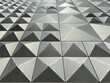© Rene de Haan/Stocksy - metal wall with geometrical pattern