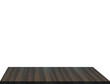 © sutthichai - wooden table (brown) perspective isolated, white background and abstract, copy space