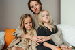 © Irina Polonina/Stocksy - Lifestyle family portrait.