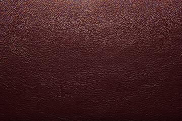 Sticker - Natural Maroon Burgundy Red Dark Rustic Fine Grain Leather Texture Pattern, Hoizontal Grunge Rough Detailed Retro Vintage Background, Grungy Textured Closeup, Blank Empty Large Copy Space